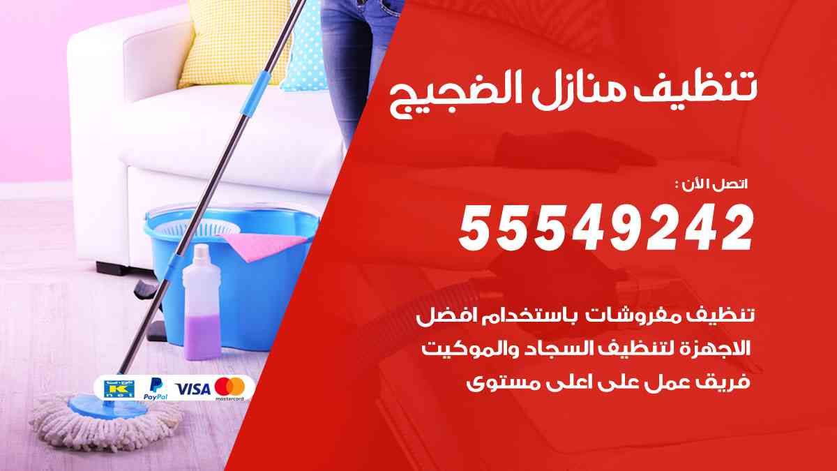 تنظيف منازل الضجيج